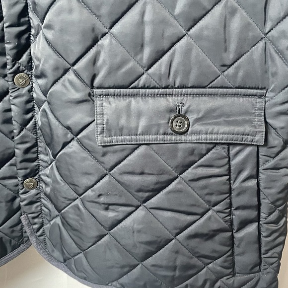 Cremieux Mens XXL Quilted Field Jacket Brown Corduroy Collar "38 Crest" Logo - Picture 10 of 16